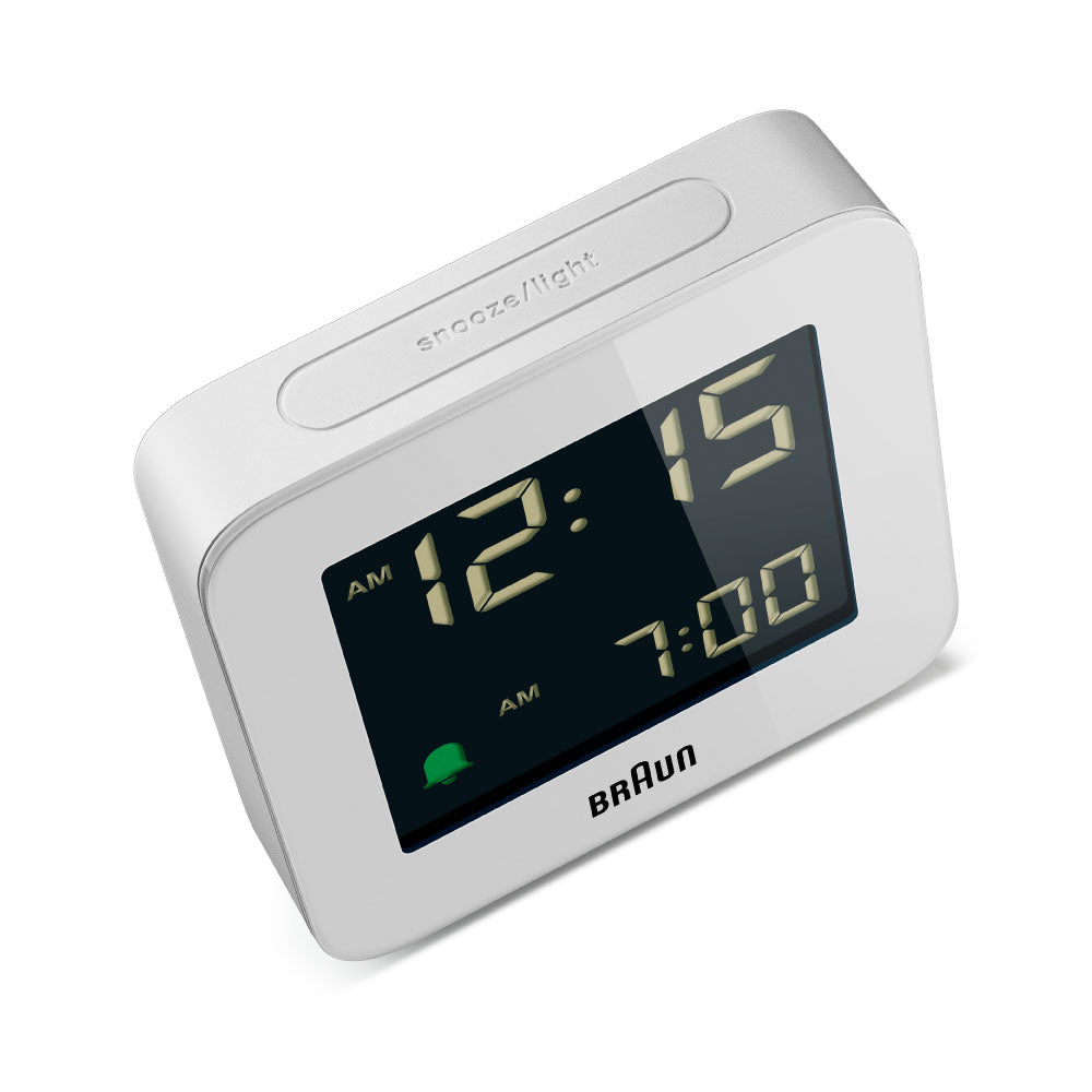 BRAUN Digital Alarm Clock BC09W ブラウン 時計 置き時計 卓上時計