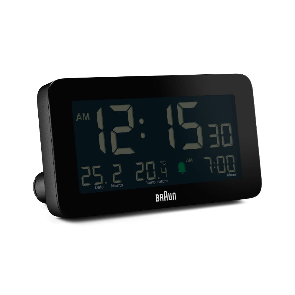 ＜2026年5月下旬入荷より順次発送＞BRAUN Digital Alarm Clock BC10B ブラウン 時計 置き時計 卓上時計 インテリア時計 デジタルクロック