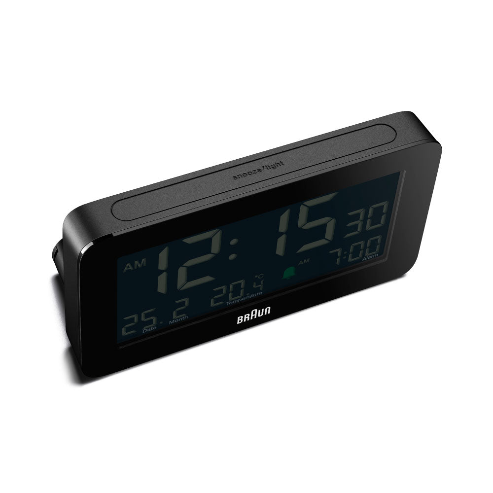 ＜2026年5月下旬入荷より順次発送＞BRAUN Digital Alarm Clock BC10B ブラウン 時計 置き時計 卓上時計 インテリア時計 デジタルクロック