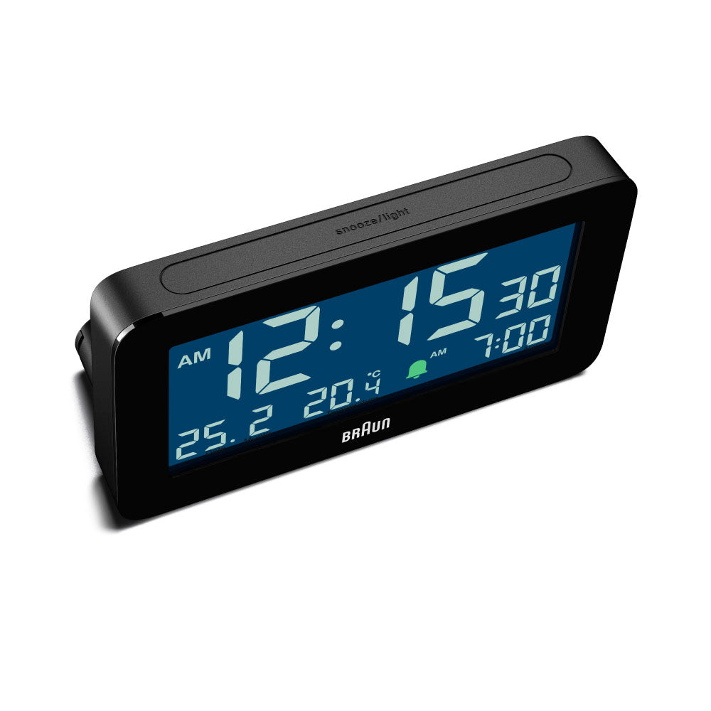 ＜2026年5月下旬入荷より順次発送＞BRAUN Digital Alarm Clock BC10B ブラウン 時計 置き時計 卓上時計 インテリア時計 デジタルクロック