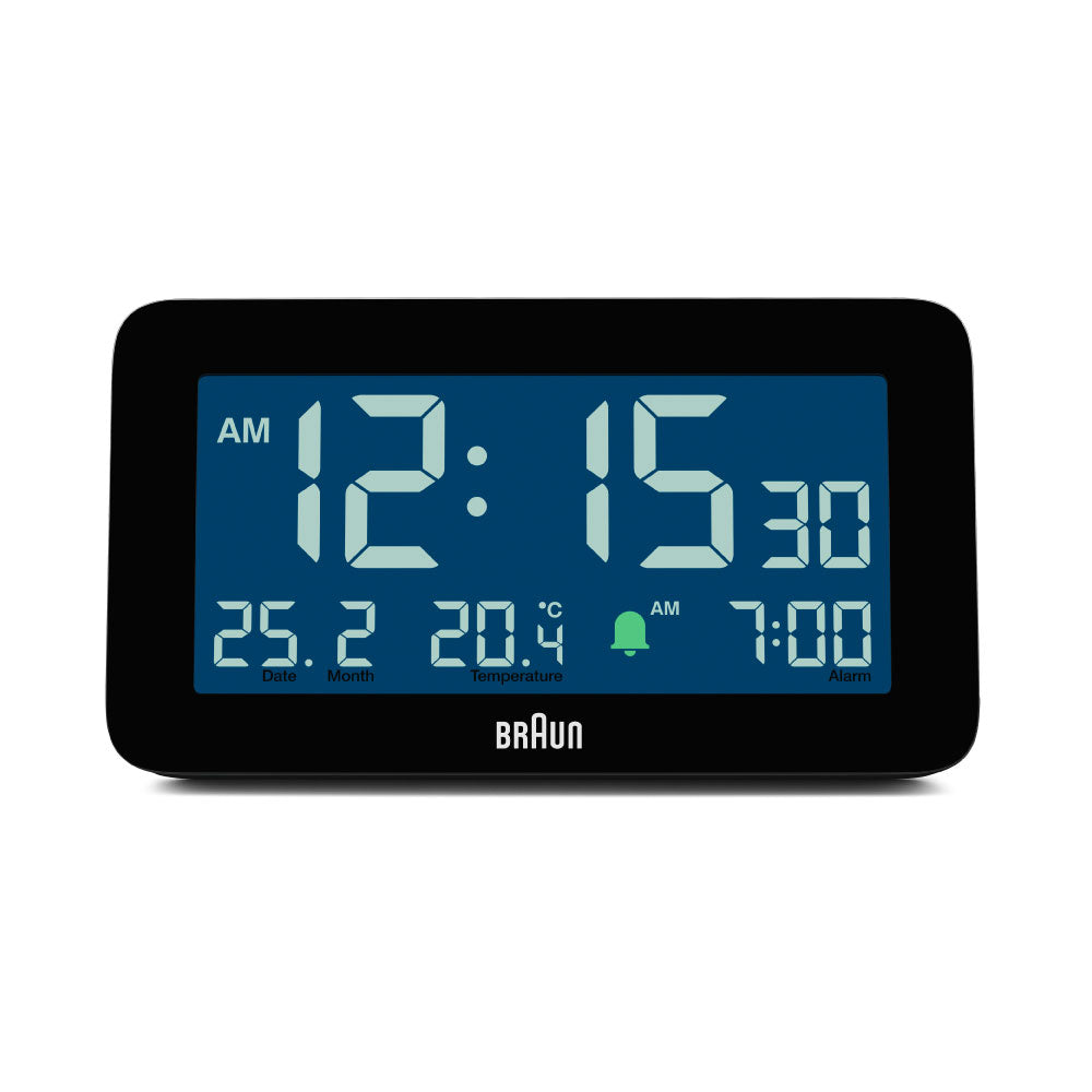 ＜2026年5月下旬入荷より順次発送＞BRAUN Digital Alarm Clock BC10B ブラウン 時計 置き時計 卓上時計 インテリア時計 デジタルクロック