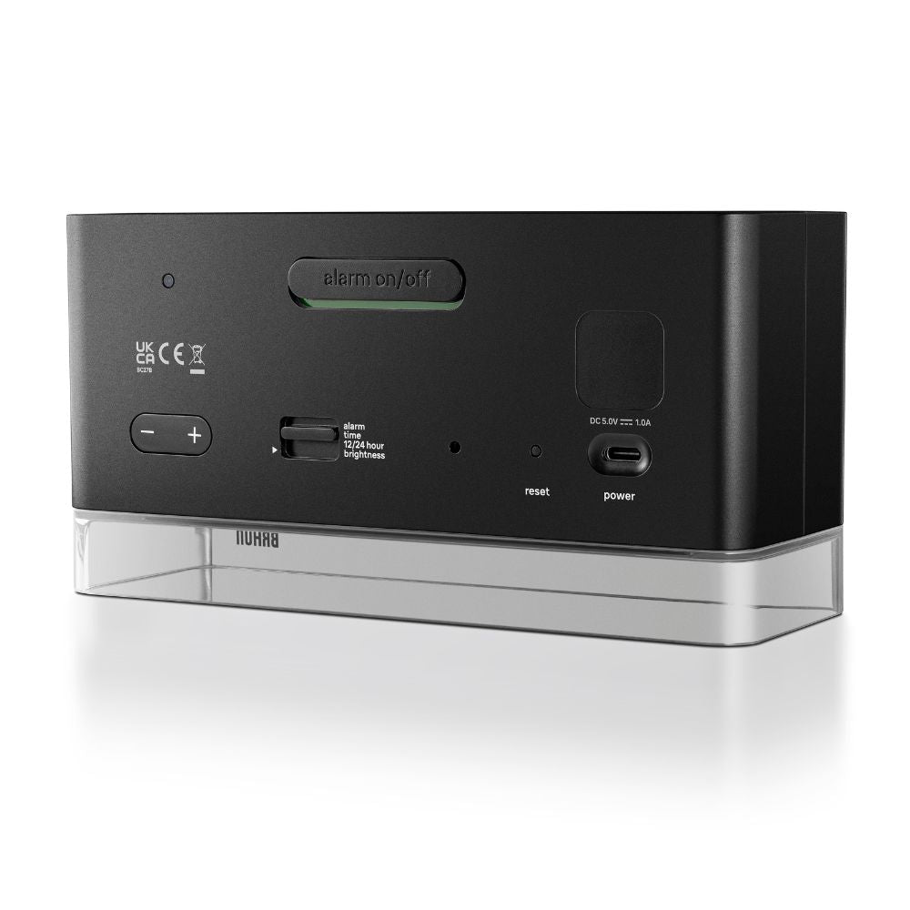 2026年10月下旬入荷より順次発送＞BRAUN BC27B ブラウン 置き時計