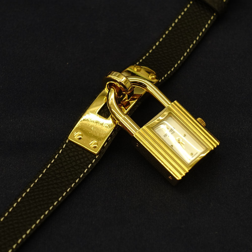 HERMES エルメス ケリー KE1.201 No.6057 クオーツ 1990年代製 ヴィンテージウォッチ