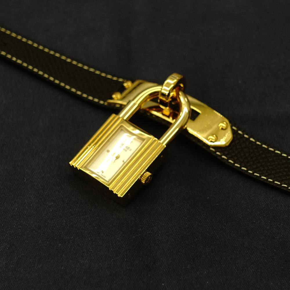 HERMES エルメス ケリー KE1.201 No.6057 クオーツ 1990年代製 ヴィンテージウォッチ