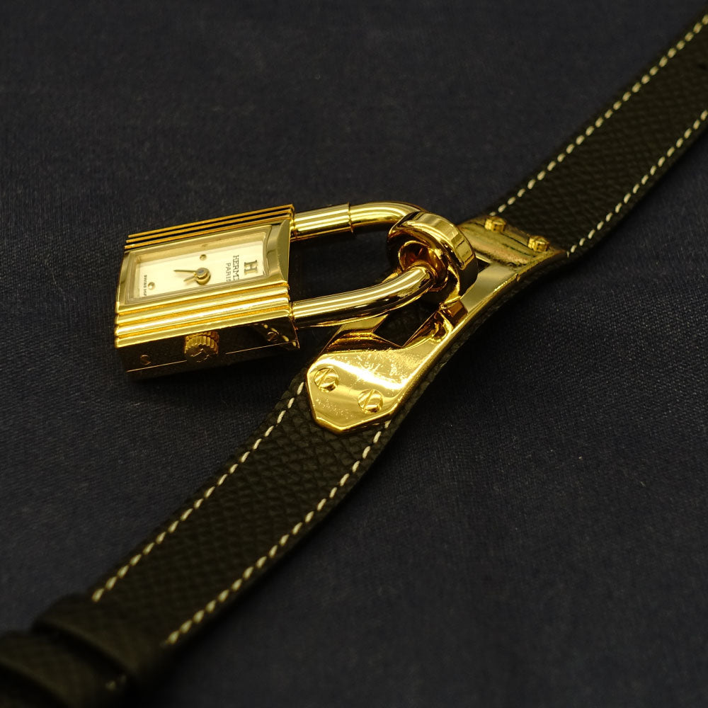 HERMES エルメス ケリー KE1.201 No.6057 クオーツ 1990年代製 ヴィンテージウォッチ