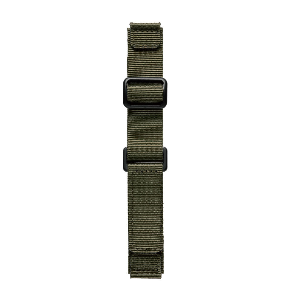 BENRUS VELCRO STRAP 19mm KHAKI  ベンラス ナイロンストラップ ベルクロタイプ