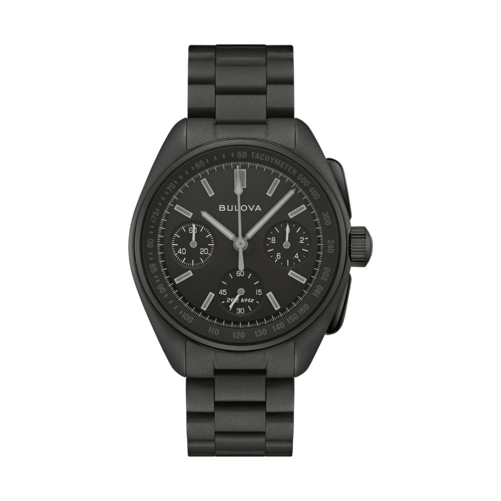 ＜2026年11月19日発売＞BULOVA Lunar Pilot Chronograph “Black Hole” 98A335 世界限定6000本 ブローバ 腕時計 メンズ