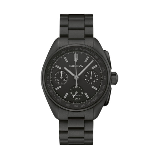 ＜2026年11月19日発売＞BULOVA Lunar Pilot Chronograph “Black Hole” 98A335 世界限定6000本 ブローバ 腕時計 メンズ