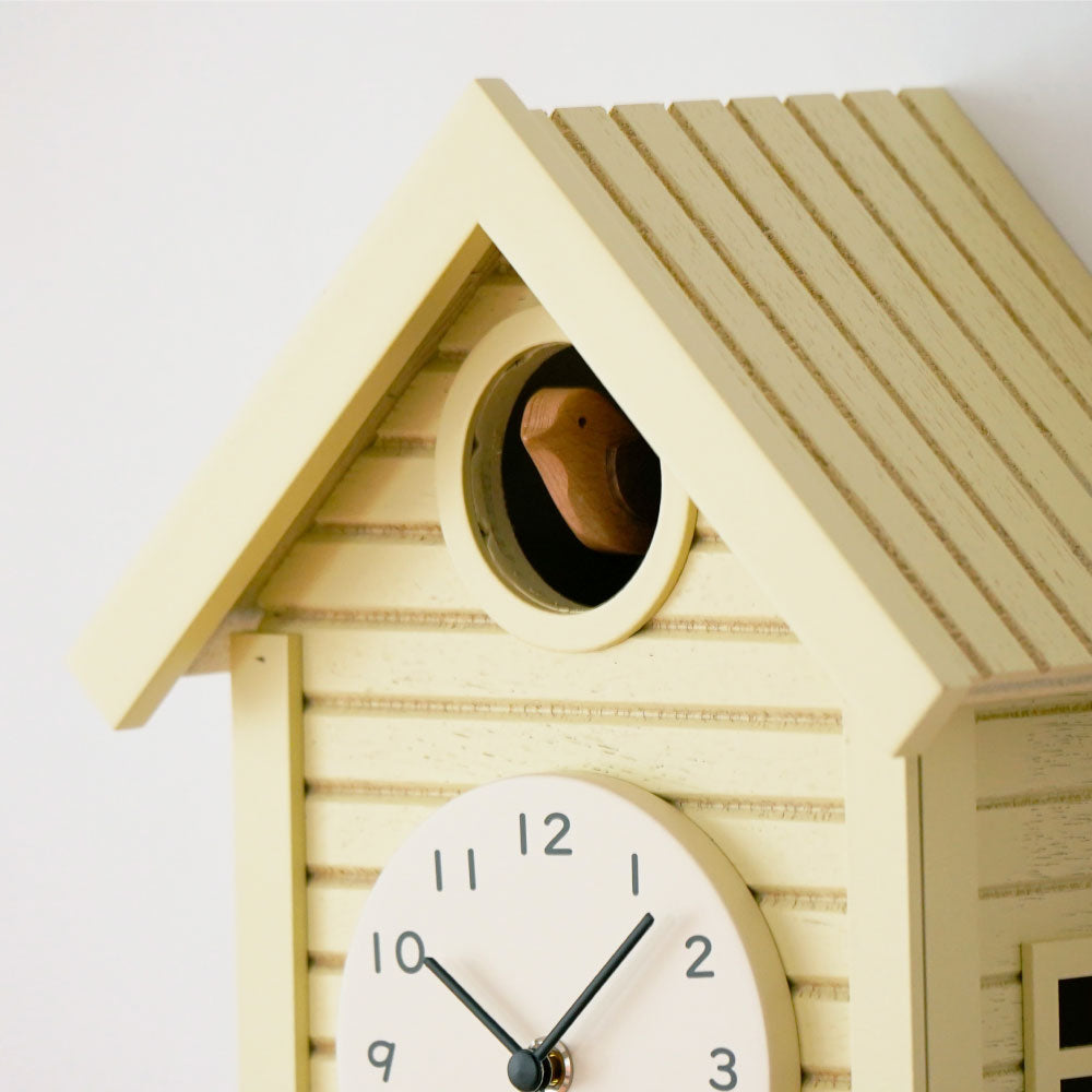 CHAMBRE Cuckoo CLOCK YELLOW CH-059YE シャンブル 時計 振り子時計