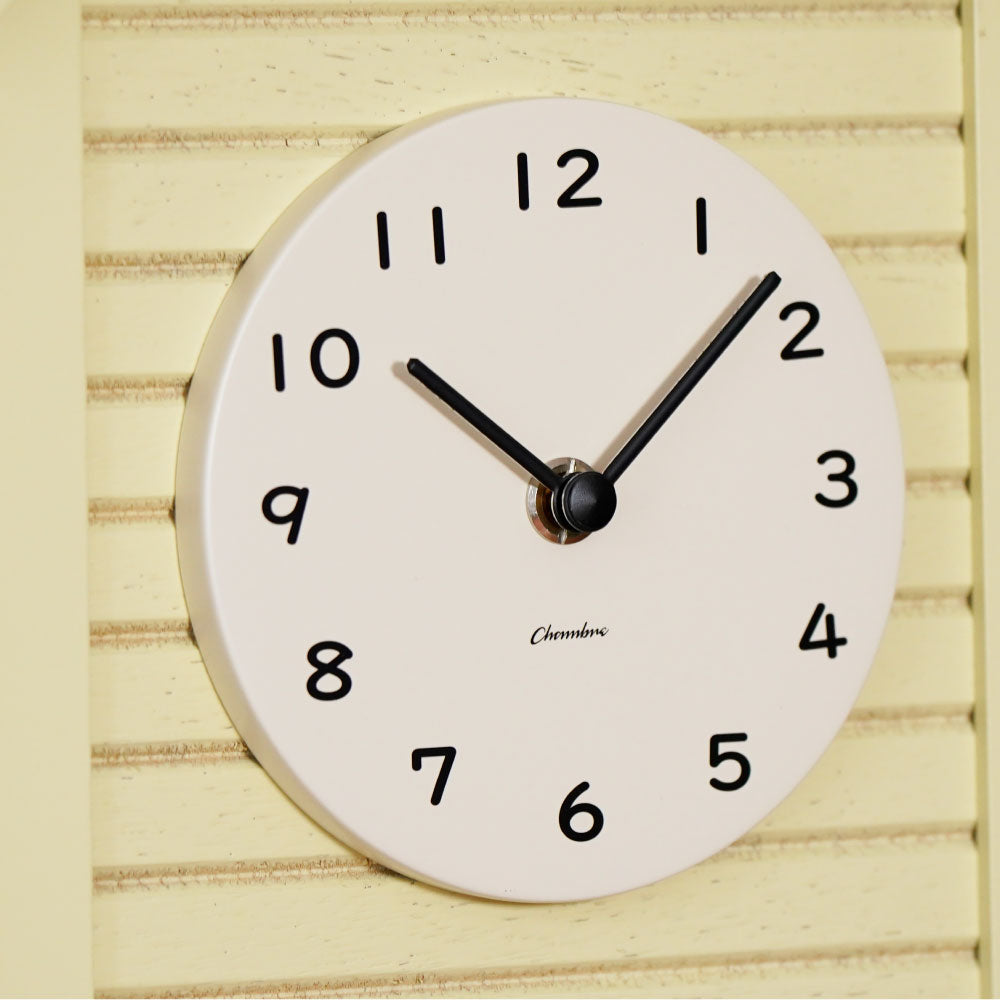 CHAMBRE Cuckoo CLOCK YELLOW CH-059YE シャンブル 時計 振り子時計