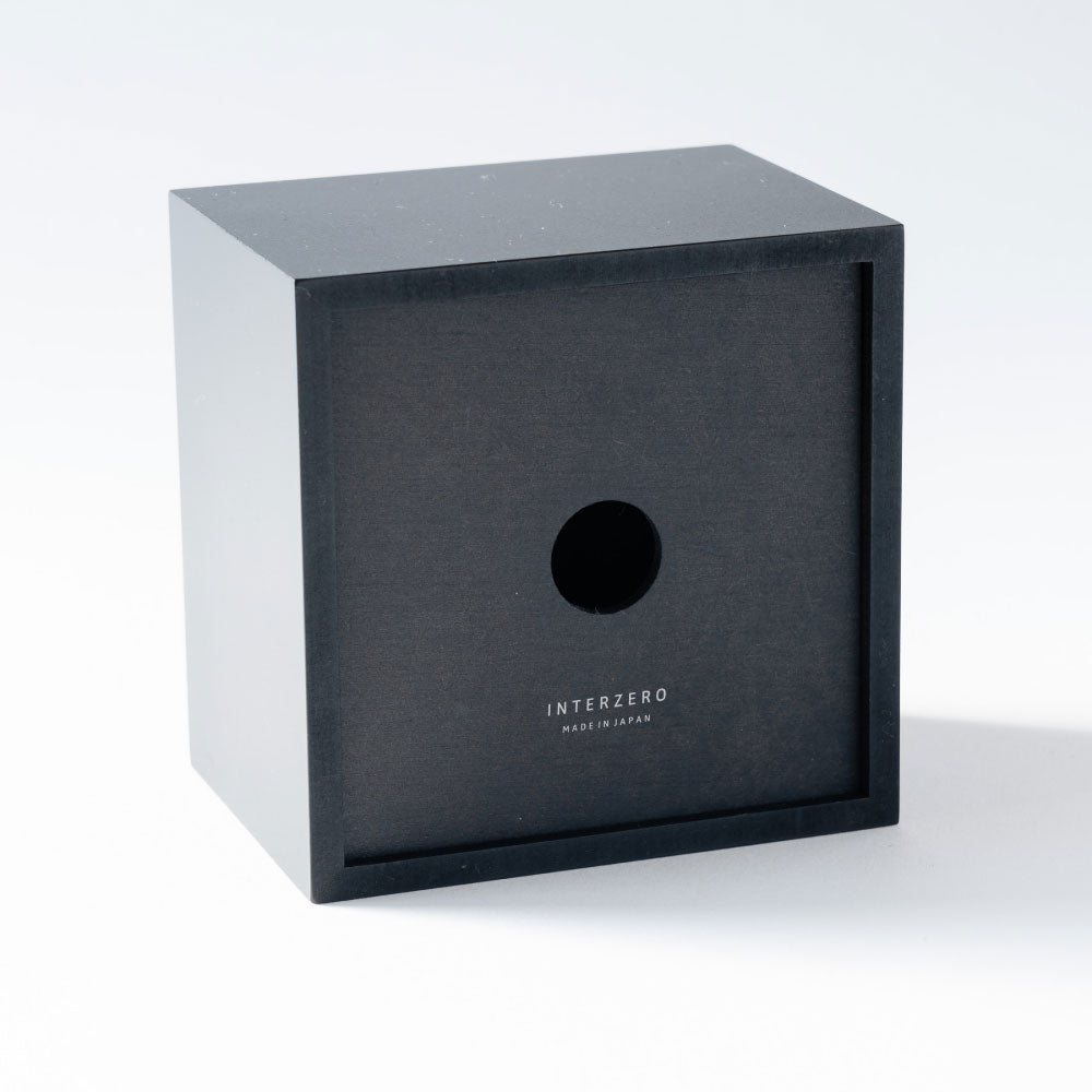CHAMBRE BLOCK DESK CLOCK BLACK CH-069BK
