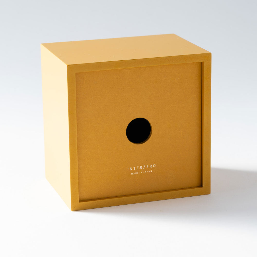 CHAMBRE BLOCK DESK CLOCK MUSTARD CH-069MS