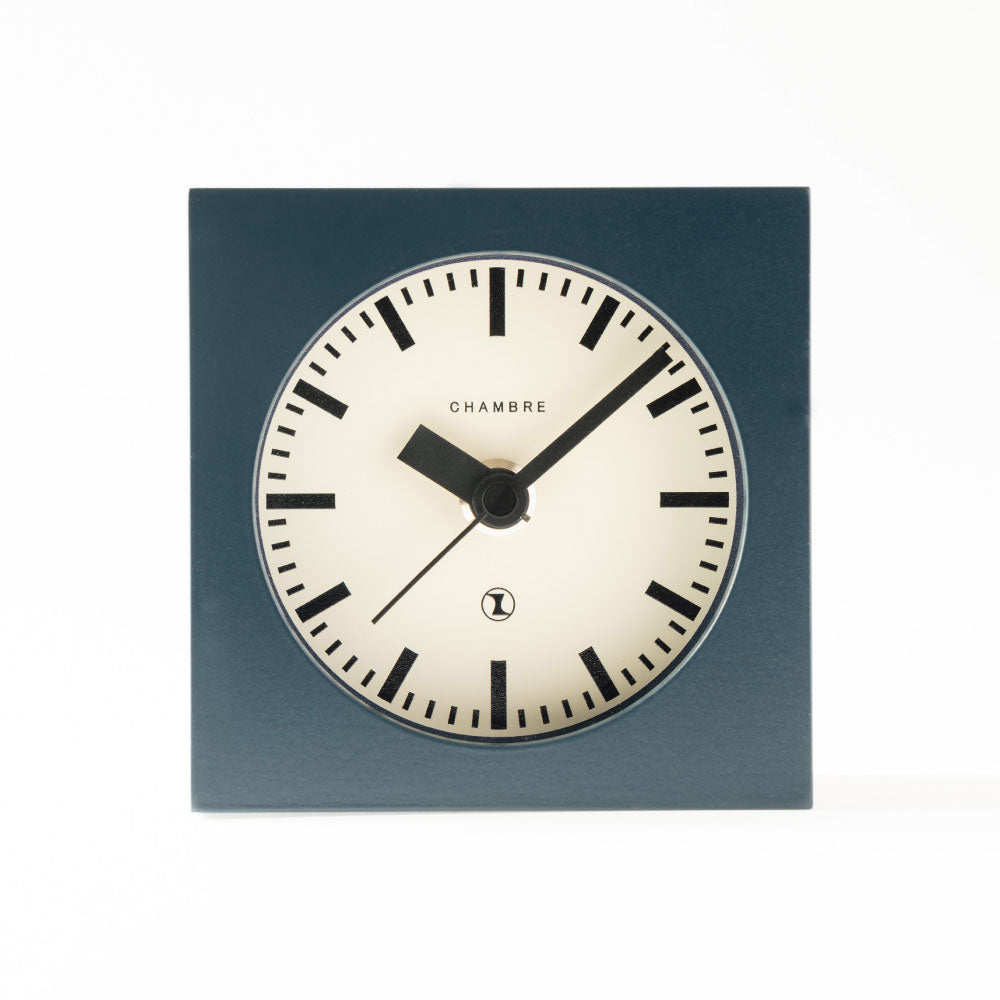 CHAMBRE BLOCK DESK CLOCK NAVY CH-069NV