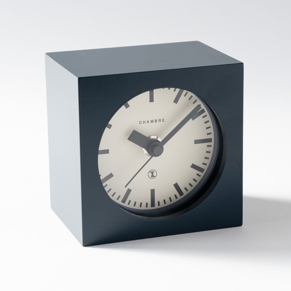 CHAMBRE BLOCK DESK CLOCK NAVY CH-069NV