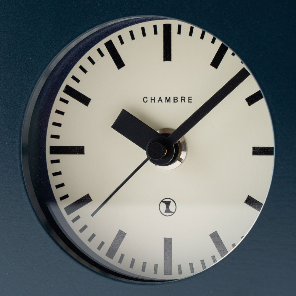 CHAMBRE BLOCK DESK CLOCK NAVY CH-069NV