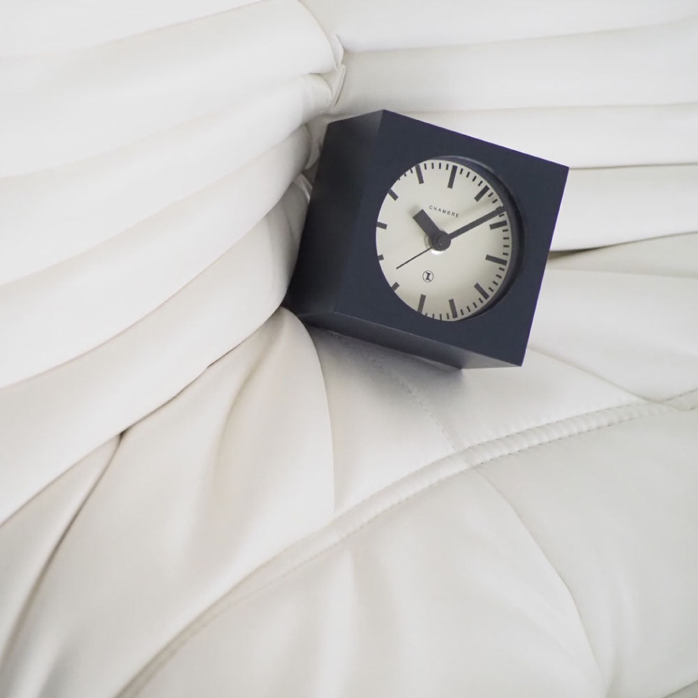 CHAMBRE BLOCK DESK CLOCK NAVY CH-069NV