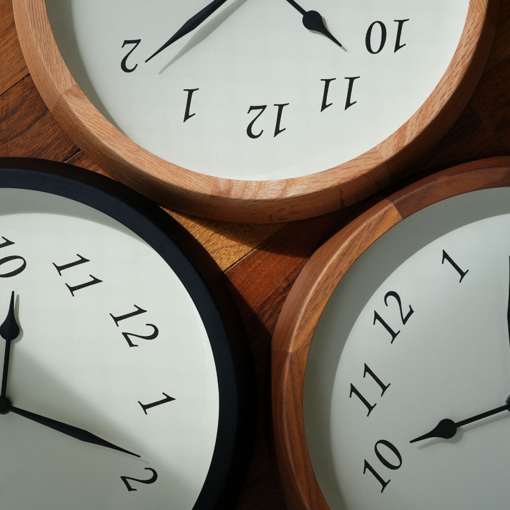 CHAMBRE Clair CLOCK BLACK CH-076BK シャンブル 掛け時計 電波時計