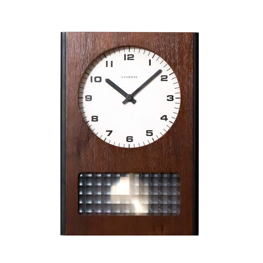 CHAMBRE PACIFIC PENDULUM CLOCK CH-077WN シャンブル 時計 壁掛け時計 インテリア時計