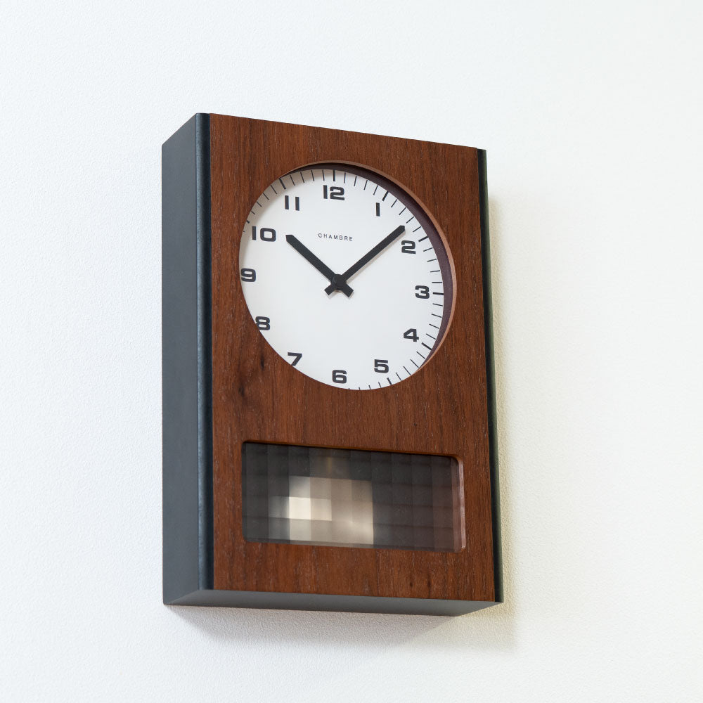 CHAMBRE PACIFIC PENDULUM CLOCK CH-077WN シャンブル 時計 壁掛け時計 インテリア時計