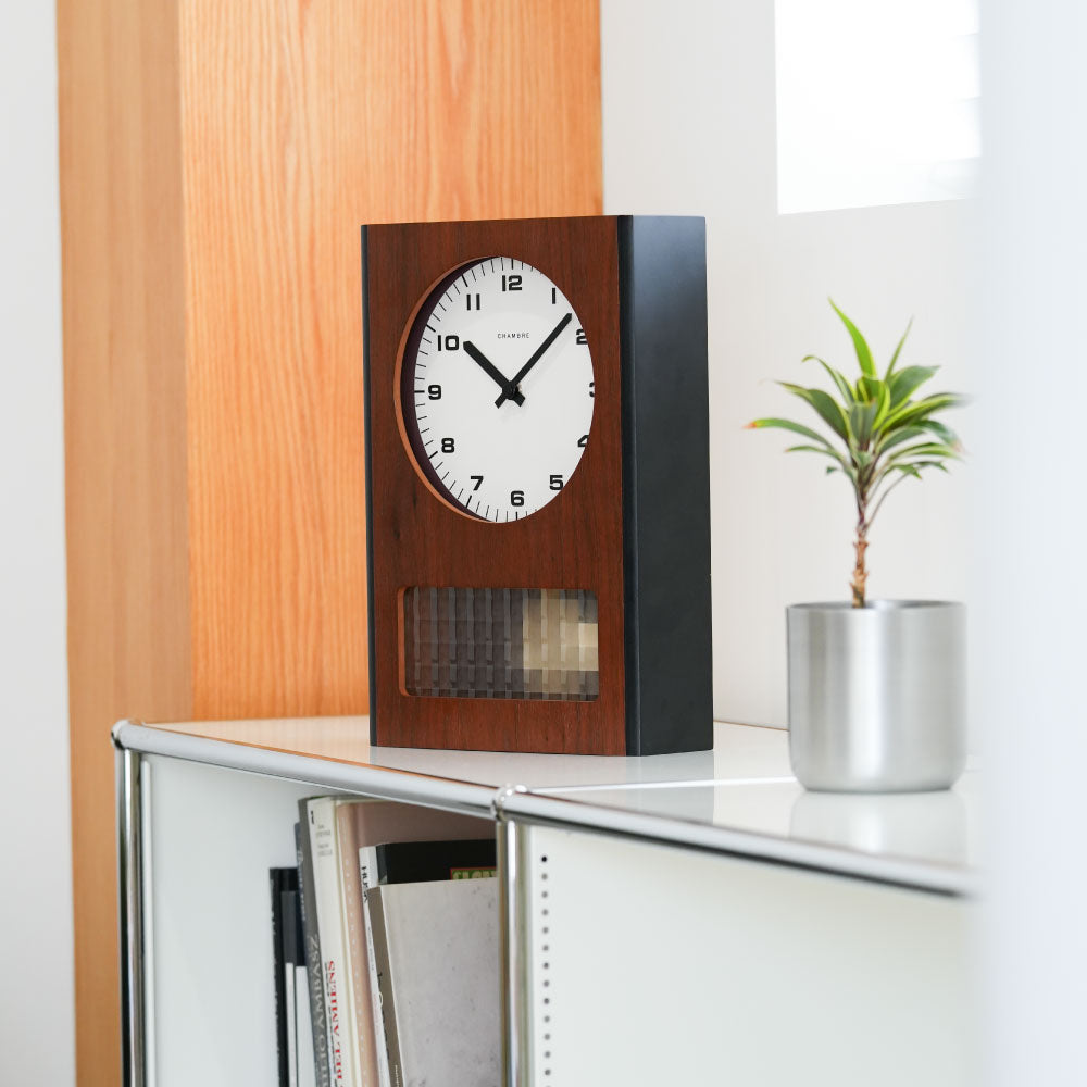CHAMBRE PACIFIC PENDULUM CLOCK CH-077WN シャンブル 時計 壁掛け時計 インテリア時計