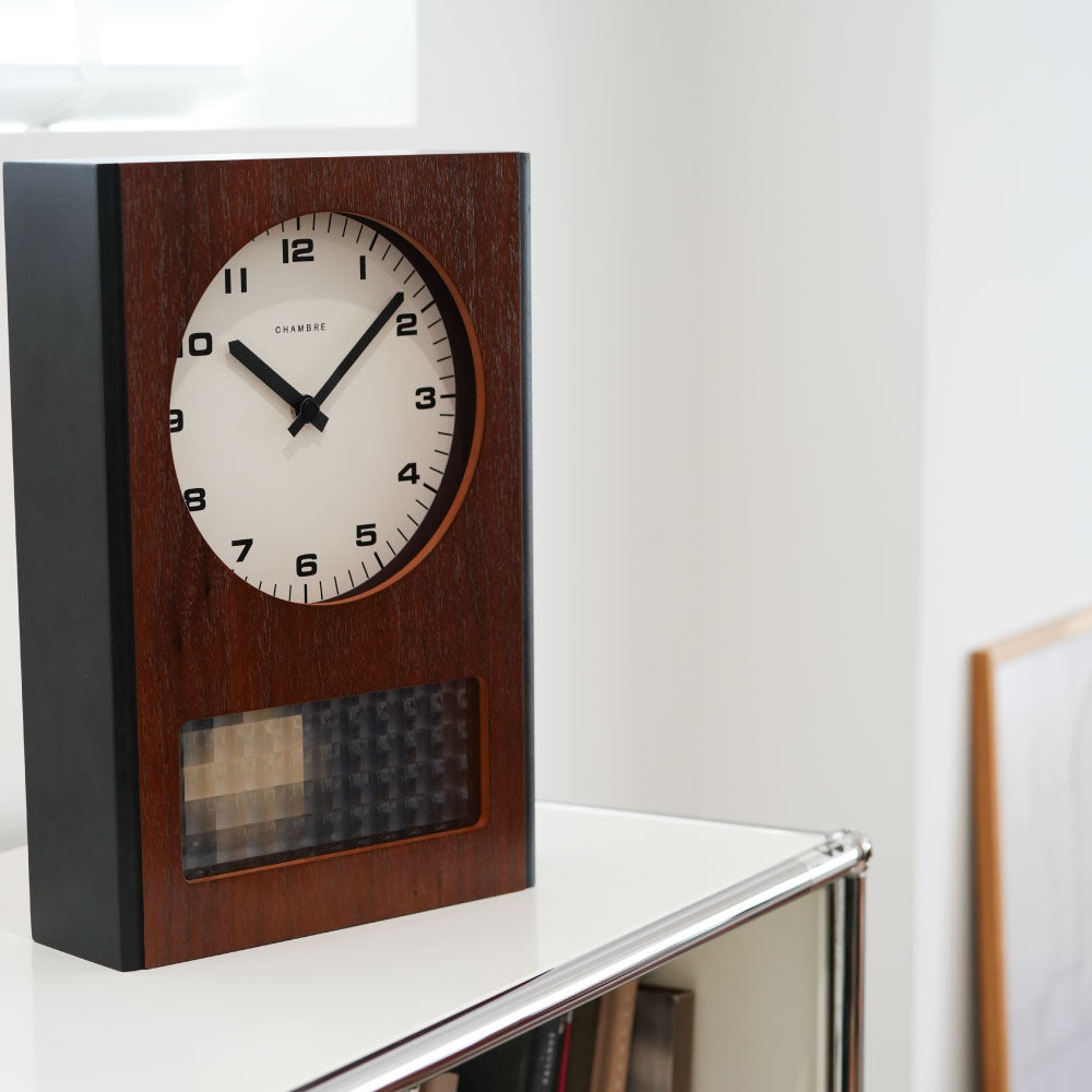 CHAMBRE PACIFIC PENDULUM CLOCK CH-077WN シャンブル 時計 壁掛け時計 インテリア時計
