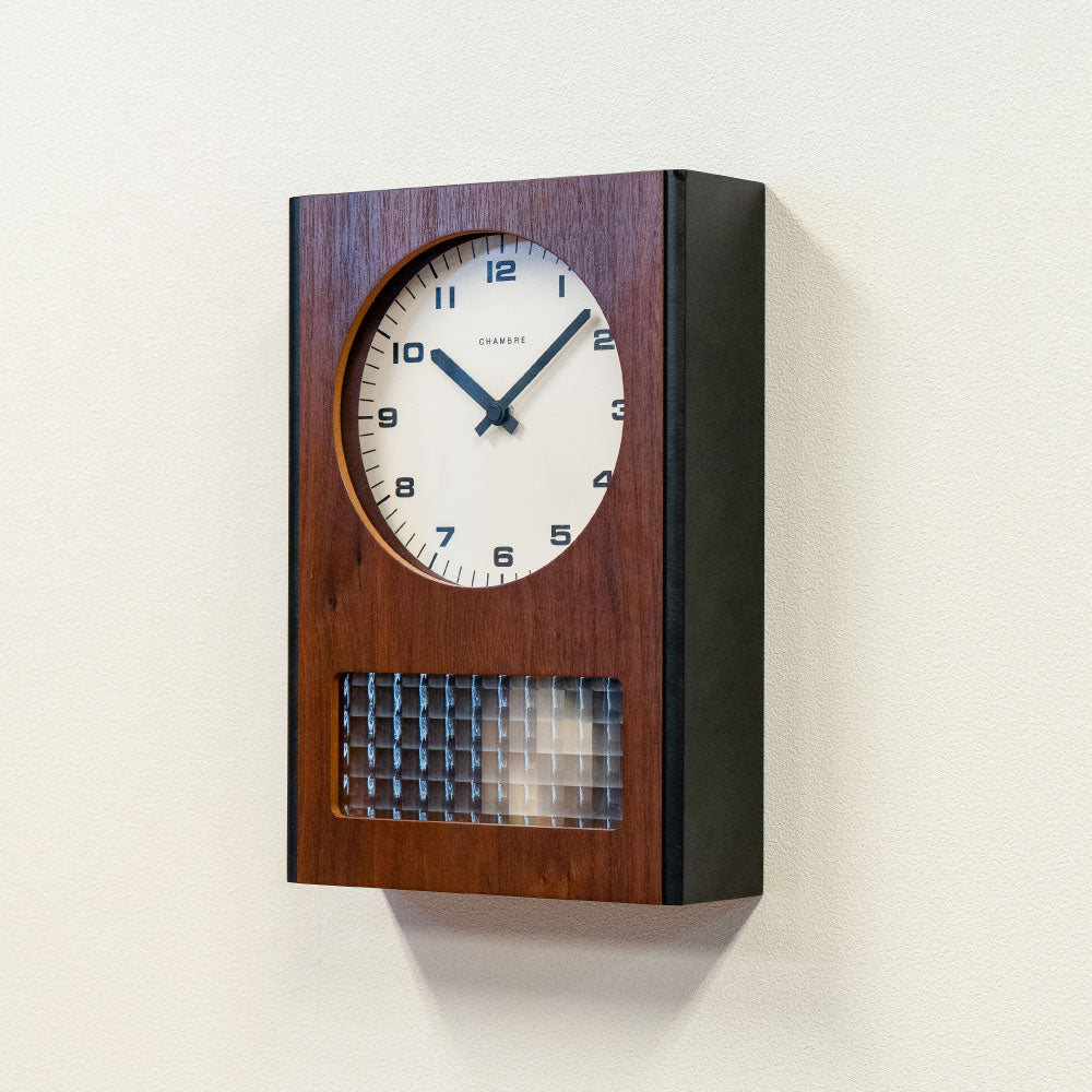 CHAMBRE PACIFIC PENDULUM CLOCK CH-077WN シャンブル 時計 壁掛け時計 インテリア時計