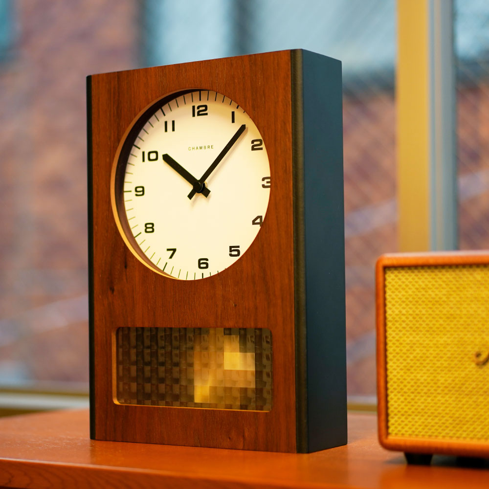 CHAMBRE PACIFIC PENDULUM CLOCK CH-077WN シャンブル 時計 壁掛け時計 インテリア時計