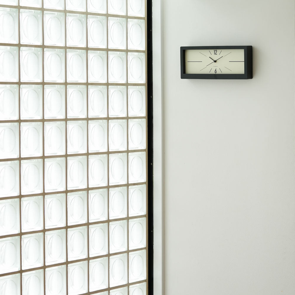 CHAMBRE LINEAR CLOCK CH-078BK シャンブル 時計 壁掛け時計 置き時計