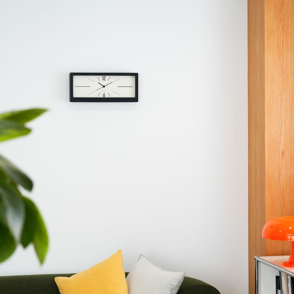 CHAMBRE LINEAR CLOCK CH-078BK シャンブル 時計 壁掛け時計 置き時計
