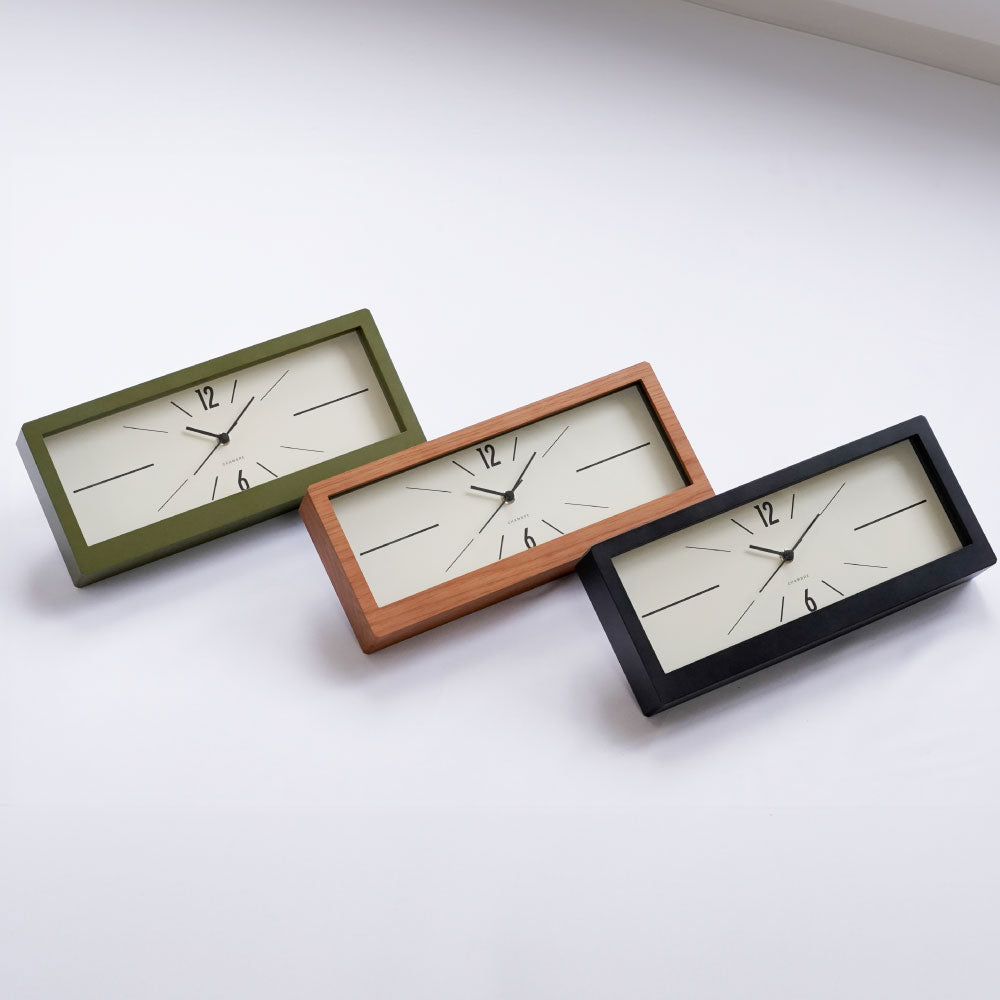 CHAMBRE LINEAR CLOCK CH-078KH シャンブル 時計 壁掛け時計 置き時計