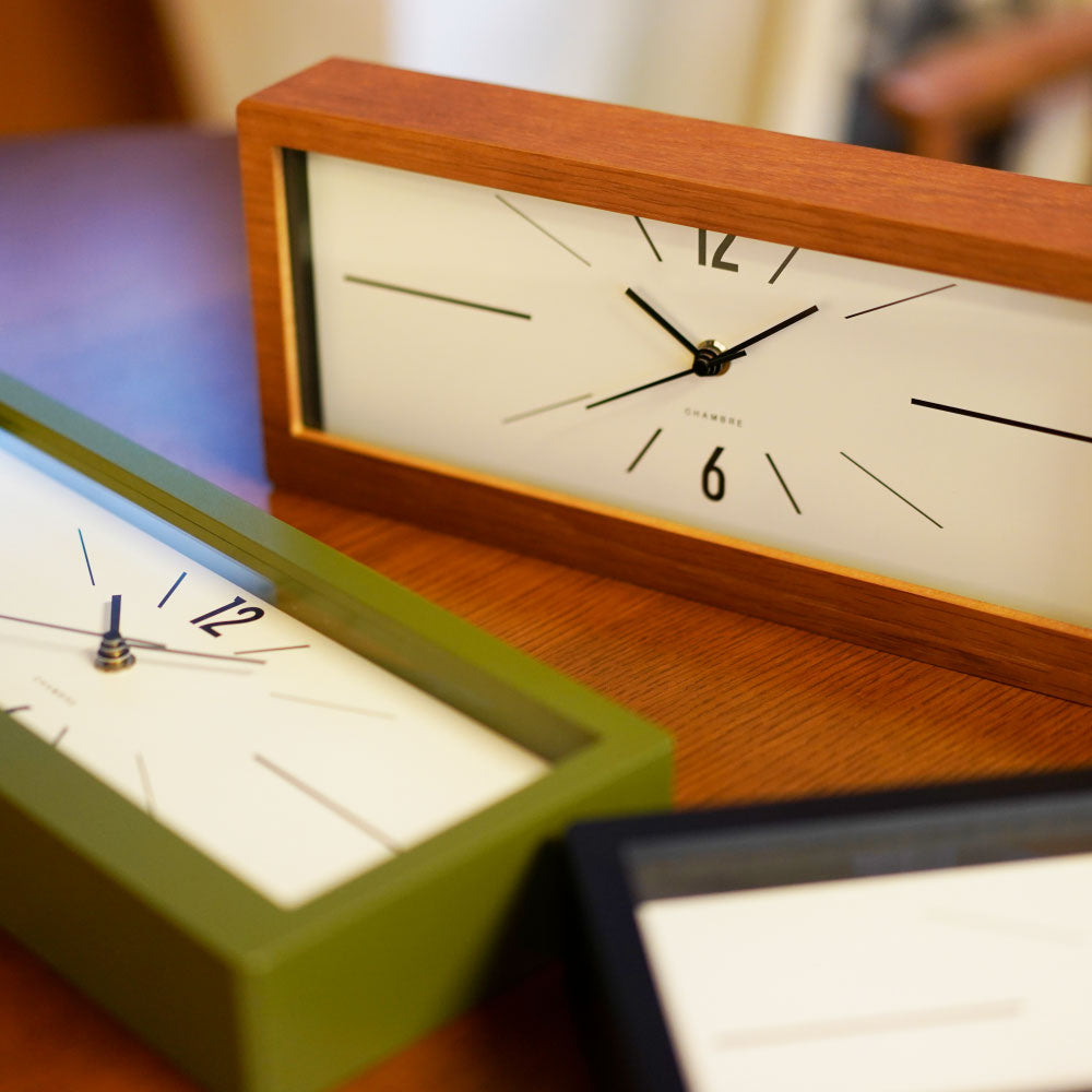 CHAMBRE LINEAR CLOCK CH-078KH シャンブル 時計 壁掛け時計 置き時計