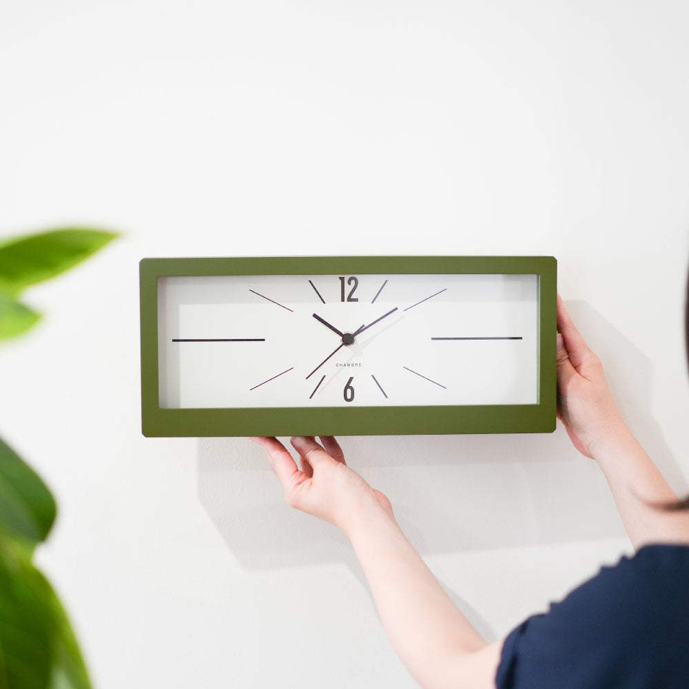 CHAMBRE LINEAR CLOCK CH-078KH シャンブル 時計 壁掛け時計 置き時計