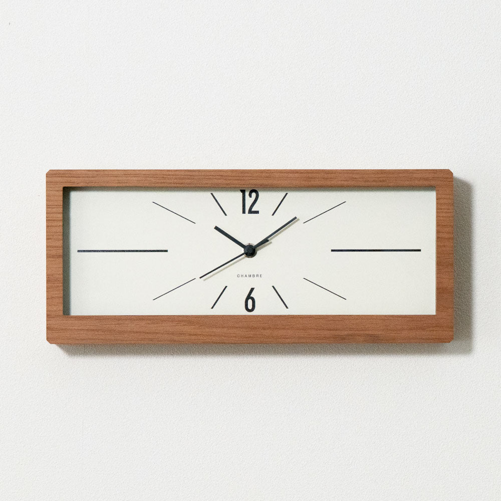 CHAMBRE LINEAR CLOCK CH-078MU シャンブル 時計 壁掛け時計 置き時計