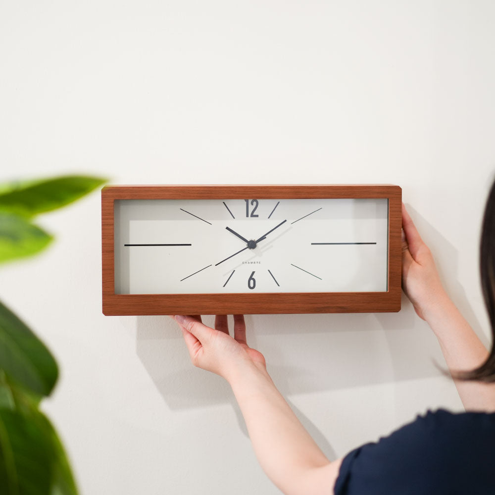 CHAMBRE LINEAR CLOCK CH-078MU シャンブル 時計 壁掛け時計 置き時計