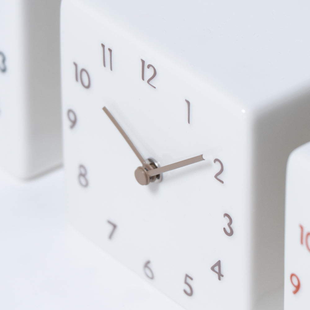 CHAMBRE 陶器の置き時計 CH-079BE シャンブル 時計 置き時計 インテリア時計