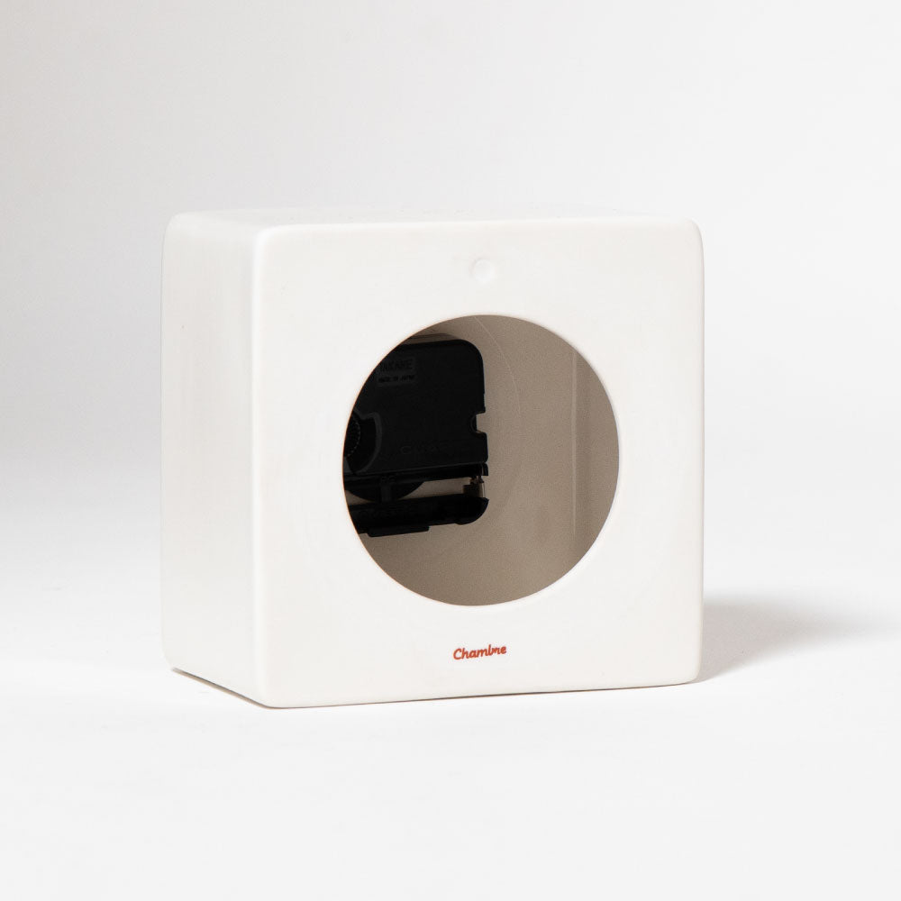 CHAMBRE 陶器の置き時計 CH-079RD シャンブル 時計 置き時計 インテリア時計