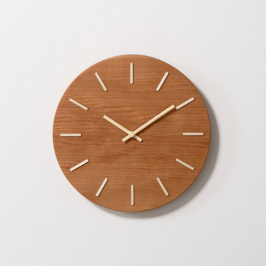 CHAMBRE CH-080CH 北の大地の木の時計 シャンブル 時計 壁掛け時計 置き時計 インテリア時計