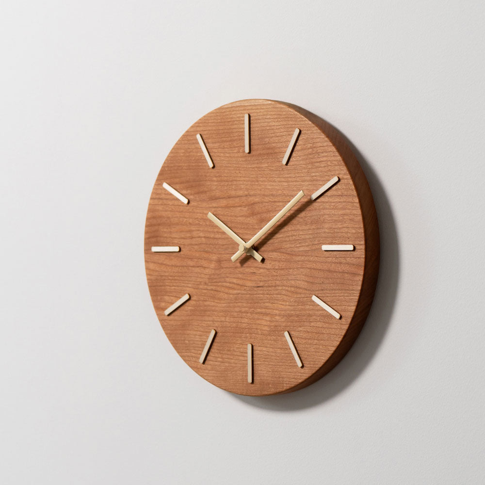 CHAMBRE CH-080CH 北の大地の木の時計 シャンブル 時計 壁掛け時計 置き時計 インテリア時計