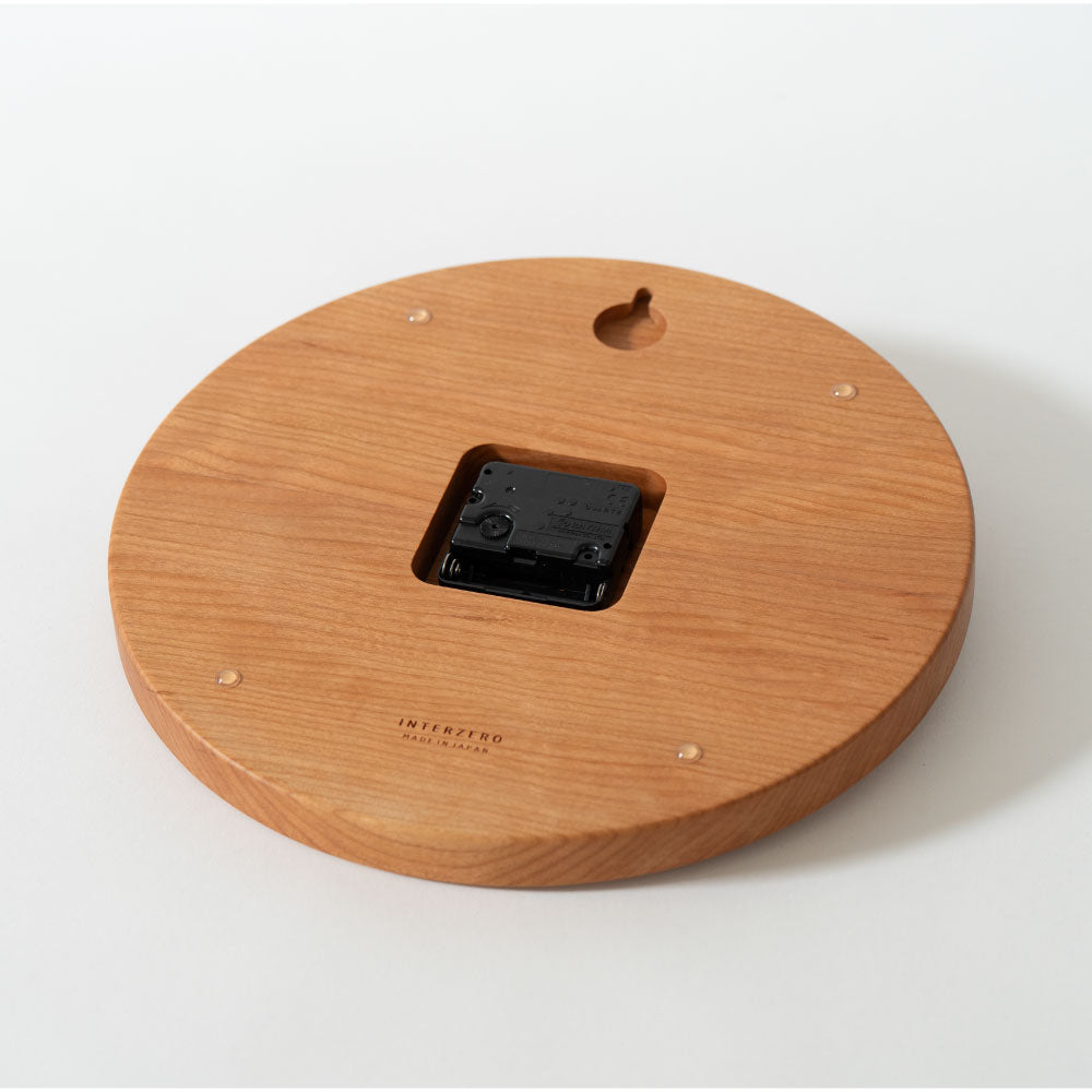 CHAMBRE CH-080CH 北の大地の木の時計 シャンブル 時計 壁掛け時計 置き時計 インテリア時計