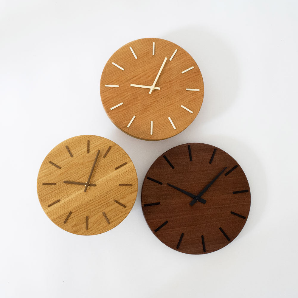 CHAMBRE CH-080CH 北の大地の木の時計 シャンブル 時計 壁掛け時計 置き時計 インテリア時計