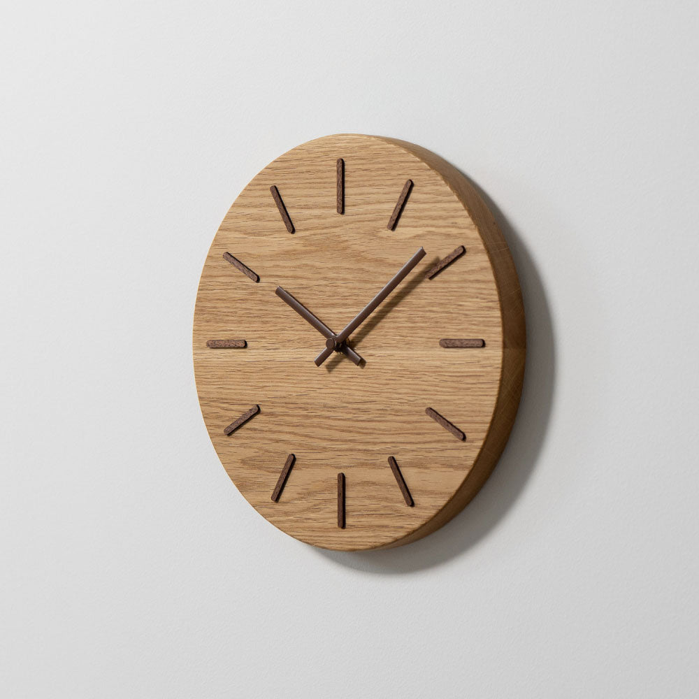 CHAMBRE CH-080OA 北の大地の木の時計 シャンブル 時計 壁掛け時計 置き時計 インテリア時計