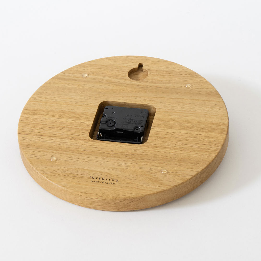 CHAMBRE CH-080OA 北の大地の木の時計 シャンブル 時計 壁掛け時計 置き時計 インテリア時計