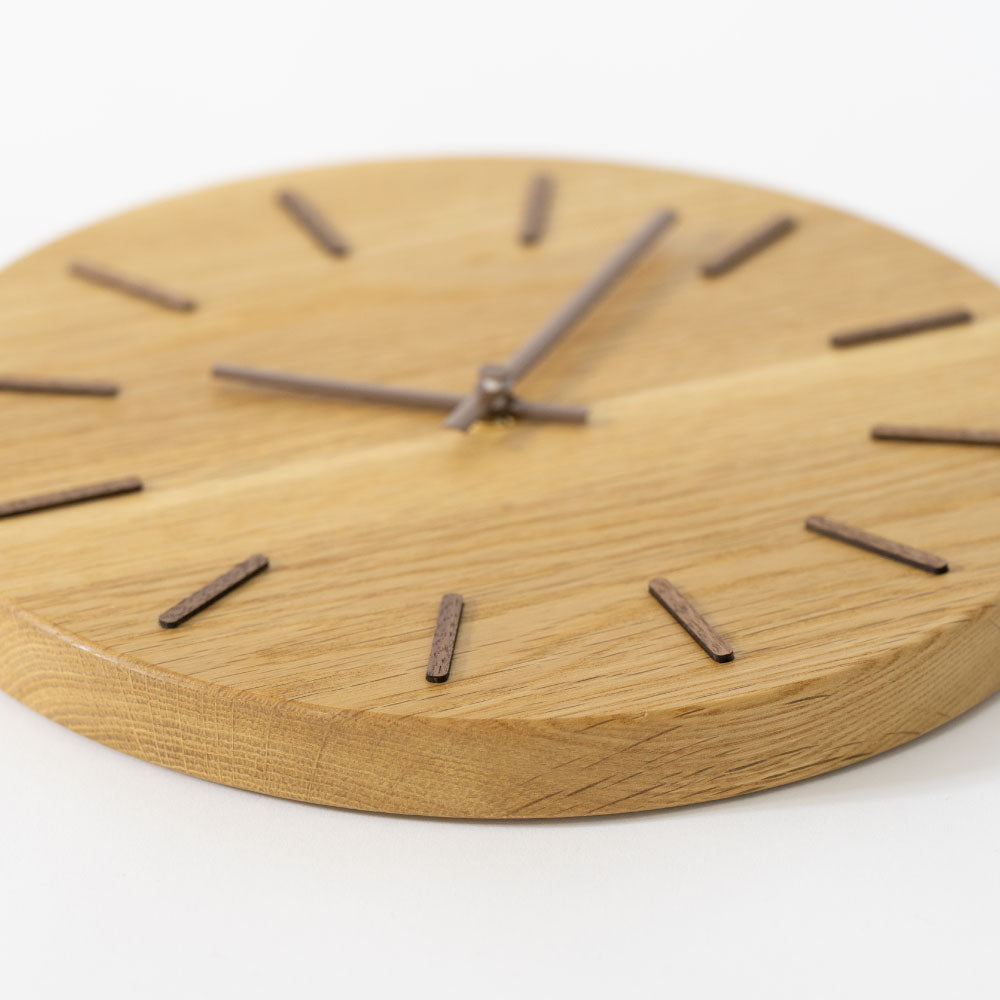 CHAMBRE CH-080OA 北の大地の木の時計 シャンブル 時計 壁掛け時計 置き時計 インテリア時計