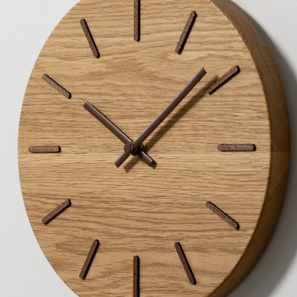 CHAMBRE CH-080OA 北の大地の木の時計 シャンブル 時計 壁掛け時計 置き時計 インテリア時計