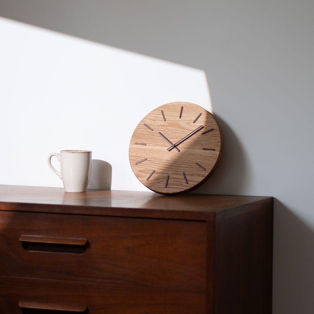 CHAMBRE CH-080OA 北の大地の木の時計 シャンブル 時計 壁掛け時計 置き時計 インテリア時計