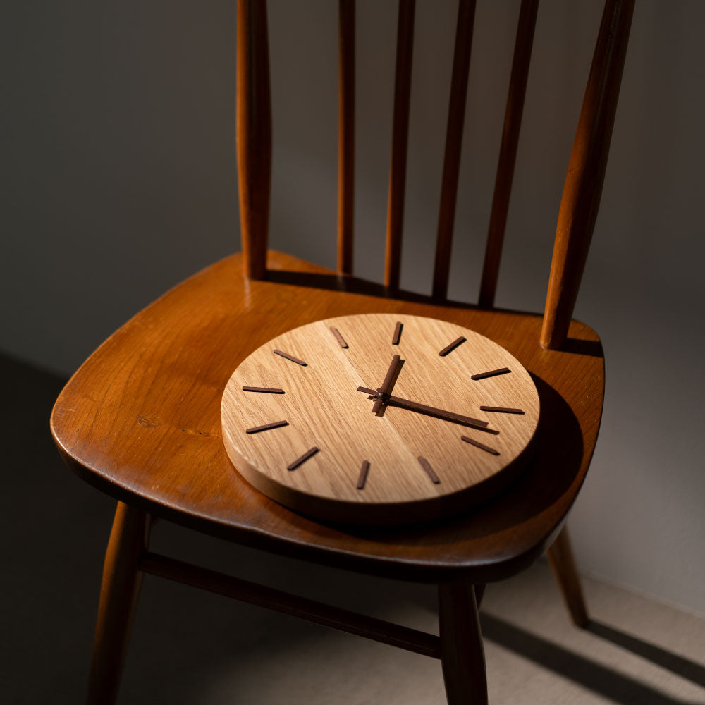CHAMBRE CH-080OA 北の大地の木の時計 シャンブル 時計 壁掛け時計 置き時計 インテリア時計