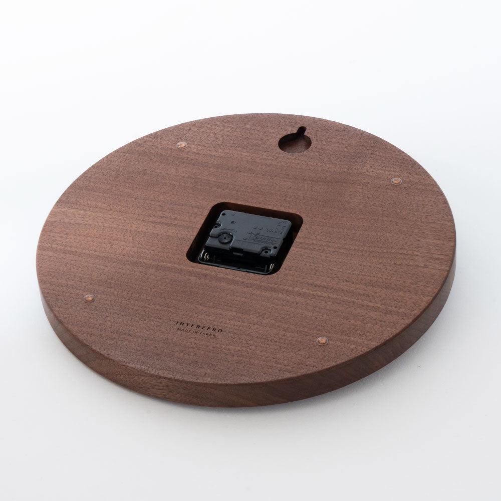 CHAMBRE CH-080WN 北の大地の木の時計 シャンブル 時計 壁掛け時計 置き時計 インテリア時計