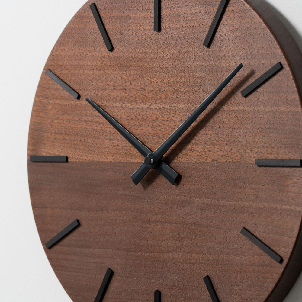 CHAMBRE CH-080WN 北の大地の木の時計 シャンブル 時計 壁掛け時計 置き時計 インテリア時計