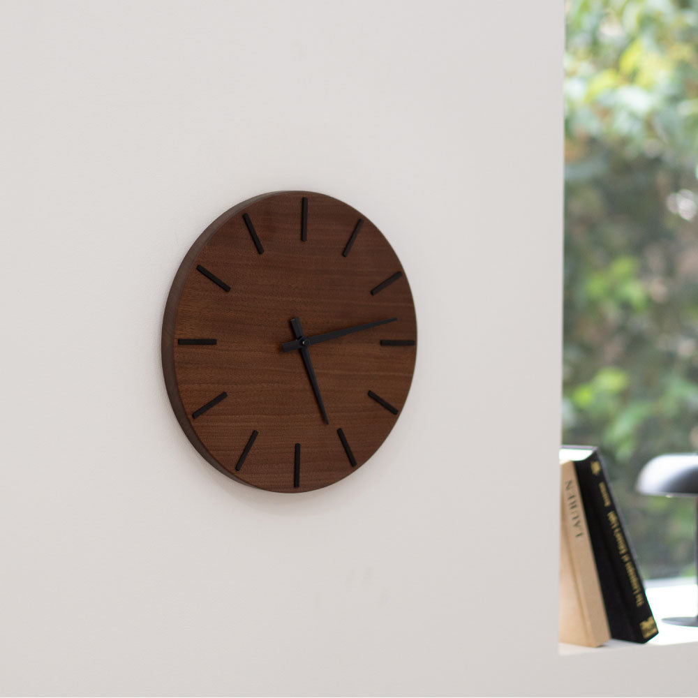 CHAMBRE CH-080WN 北の大地の木の時計 シャンブル 時計 壁掛け時計 置き時計 インテリア時計