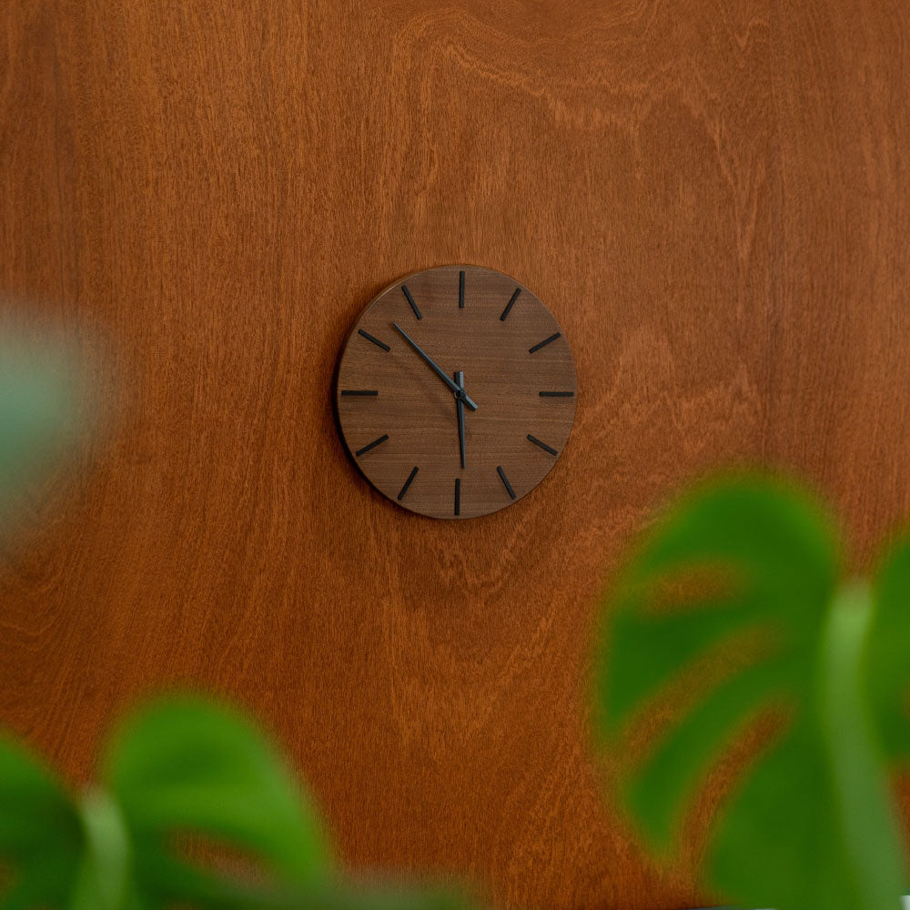 CHAMBRE CH-080WN 北の大地の木の時計 シャンブル 時計 壁掛け時計 置き時計 インテリア時計